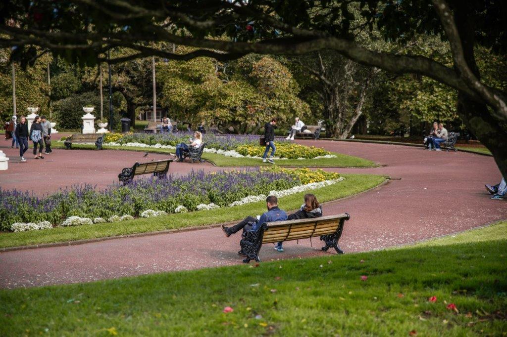 Albert Park in Auckland's city centre. Image: Sacha Stejko