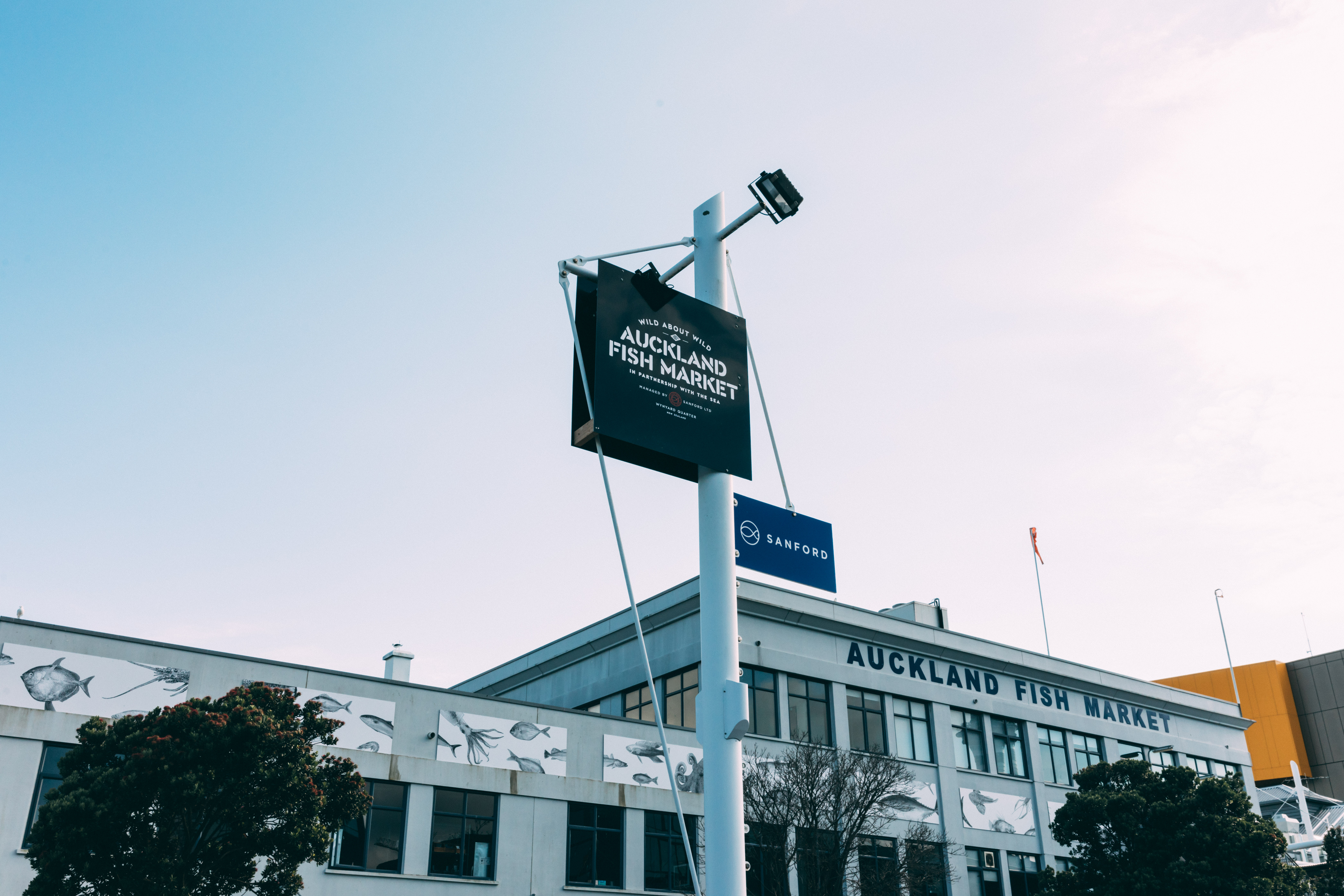 Auckland Fish Market - Outside