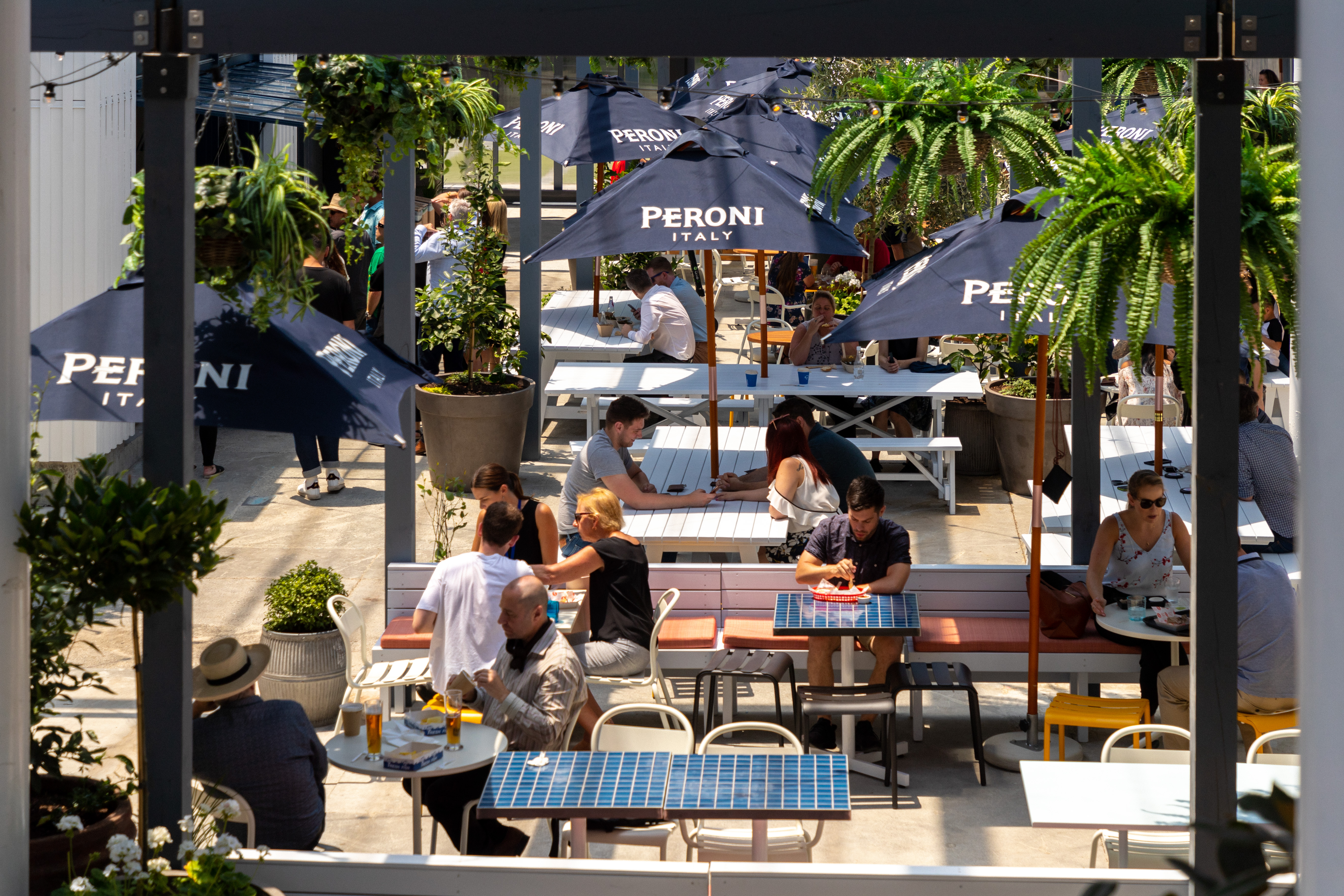 Auckland Fish Market Courtyard